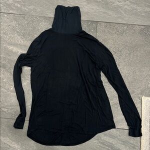 Prana Black Turtleneck Top